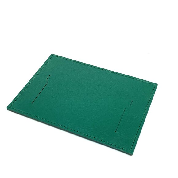 Authentic Rolex Green Card Holder Warranty Booklet Worldwide Service Pouch - Picture 7 of 8